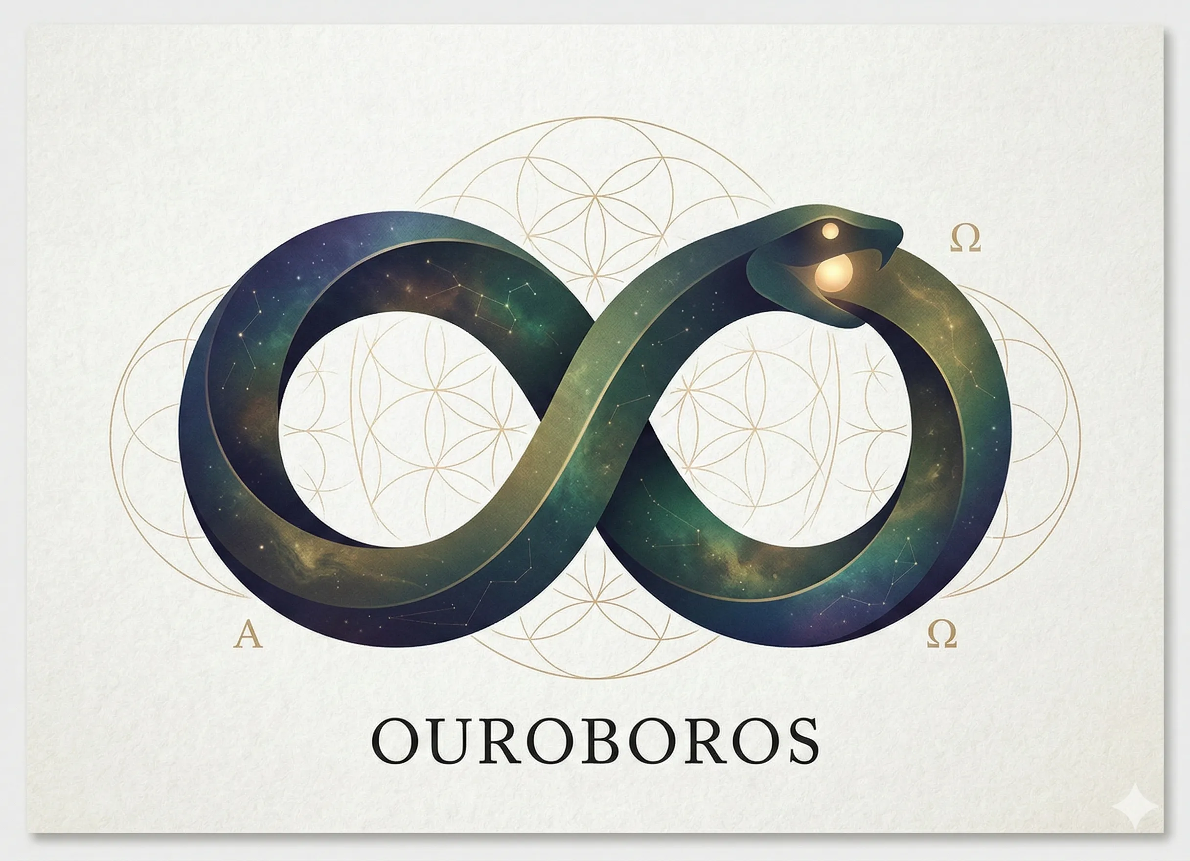 Ouroboros 순환 구조 — 자기 꼬리를 물며 진화하는 뱀